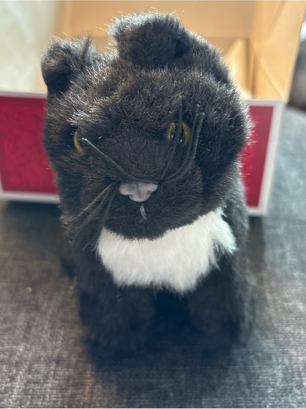 American Girl Beforever Caroline's Cat Inkpot. New in box. Retired